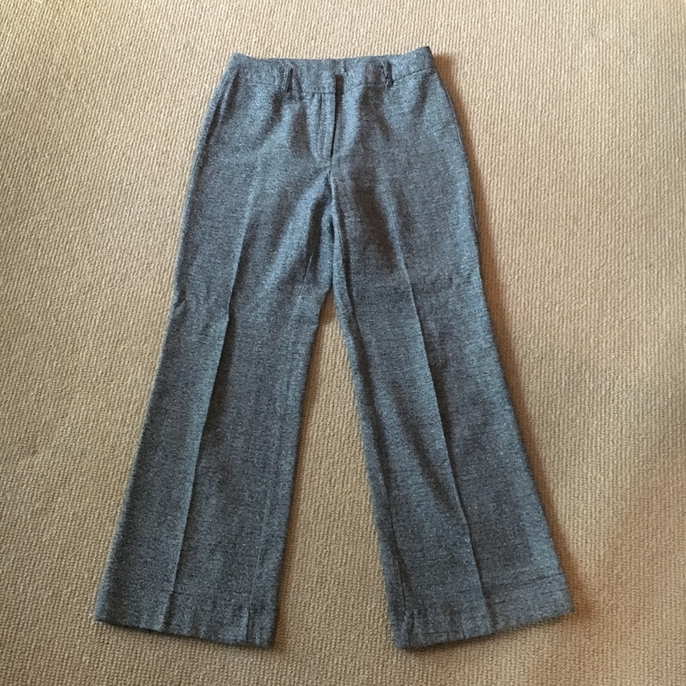 Tara Ryan Gray Pleated Dress Pants, Size 8